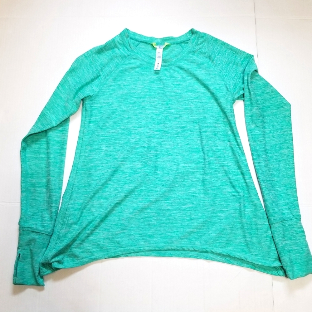90 Degree by Reflex Girls Longsleeve Size 12 Mint Green